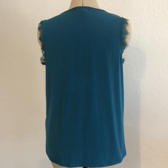 Banana Republic Peacock Blue Blouse - Picture 2 of 4